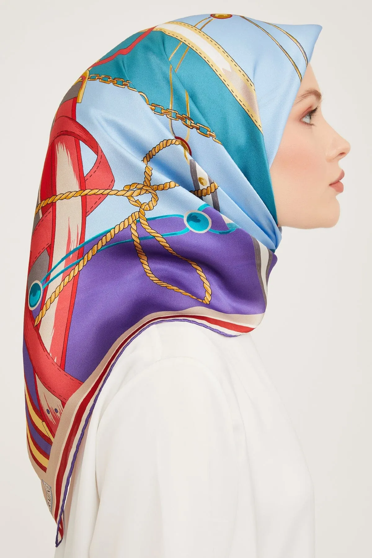 Armine Rahsia Women Silk Scarf #57
