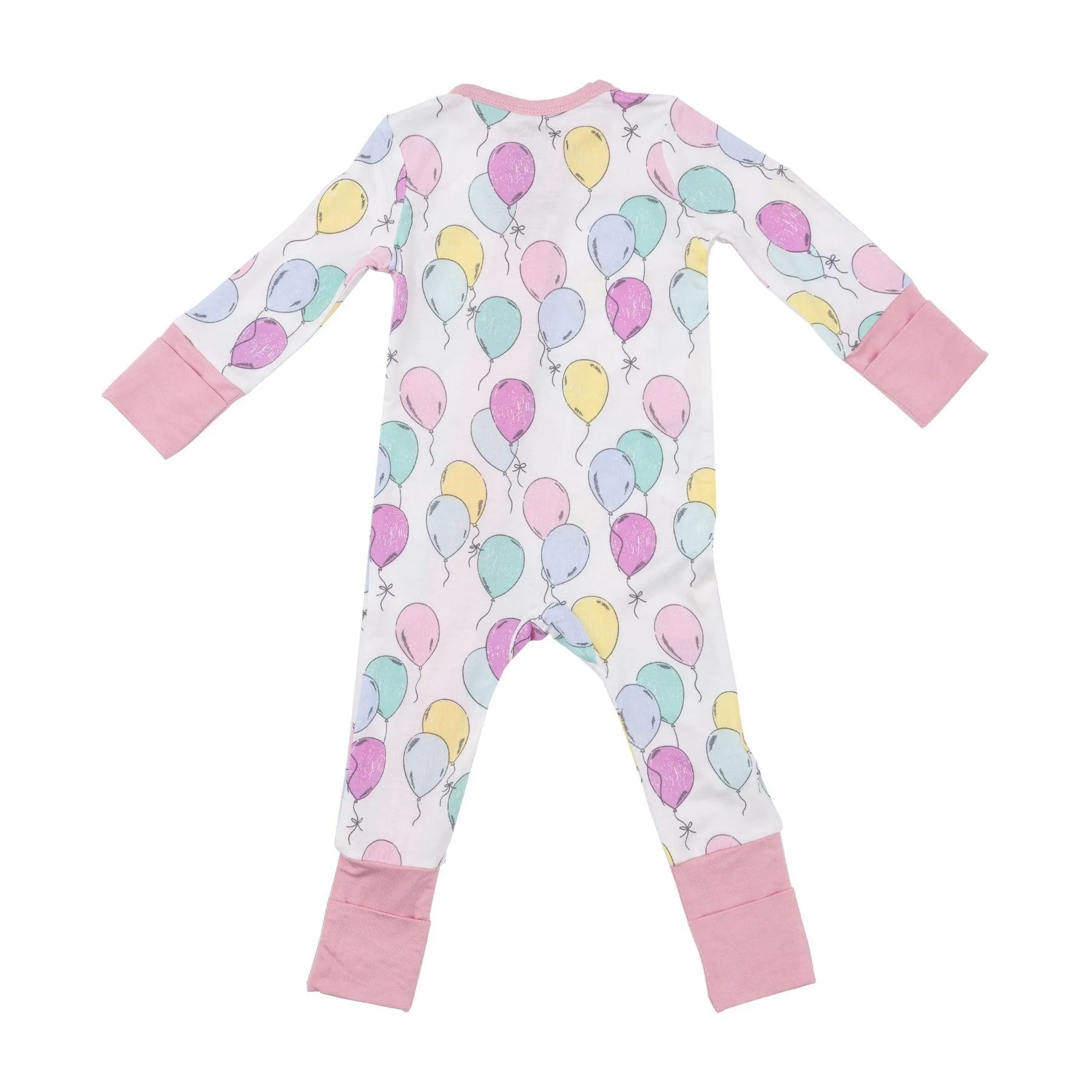 Baby Girl Jumpsuits and Rompers | 2 way zipper- Balloons | Angel Dear