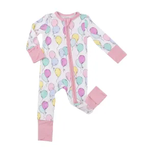 Baby Girl Jumpsuits and Rompers | 2 way zipper- Balloons | Angel Dear