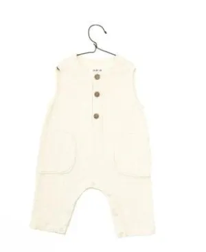 Baby Jumpsuits and Rompers | Woven - Ivory | Play Up
