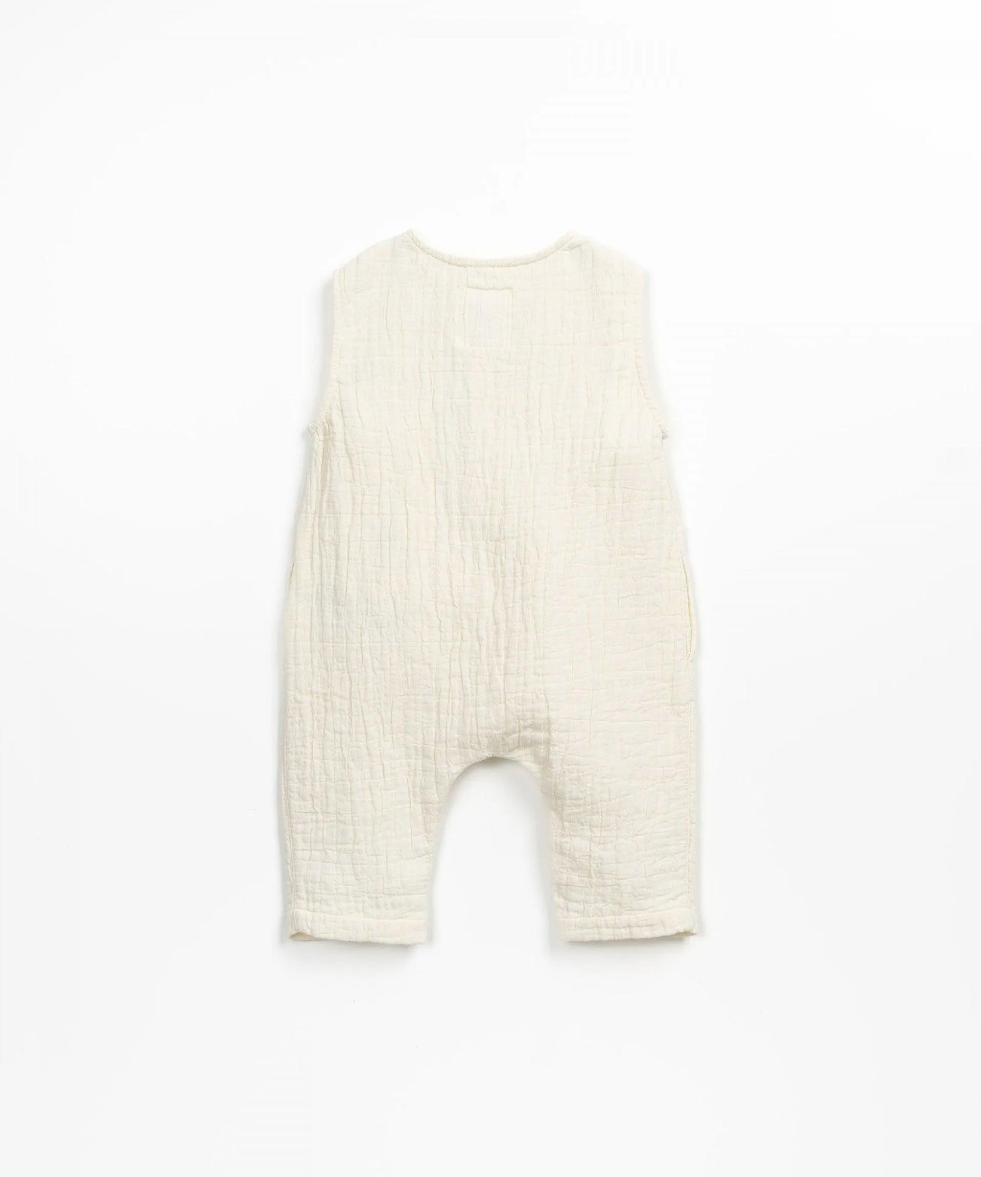 Baby Jumpsuits and Rompers | Woven - Ivory | Play Up
