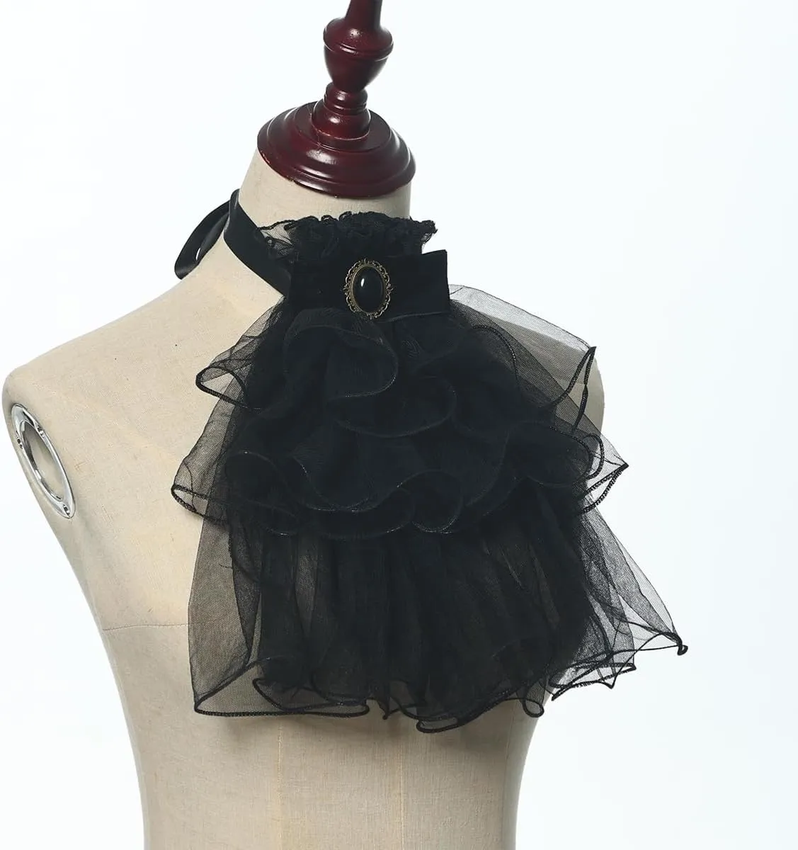 COSDREAMER Mens Renaissance Scarf Jabot Cravat Costume Collar