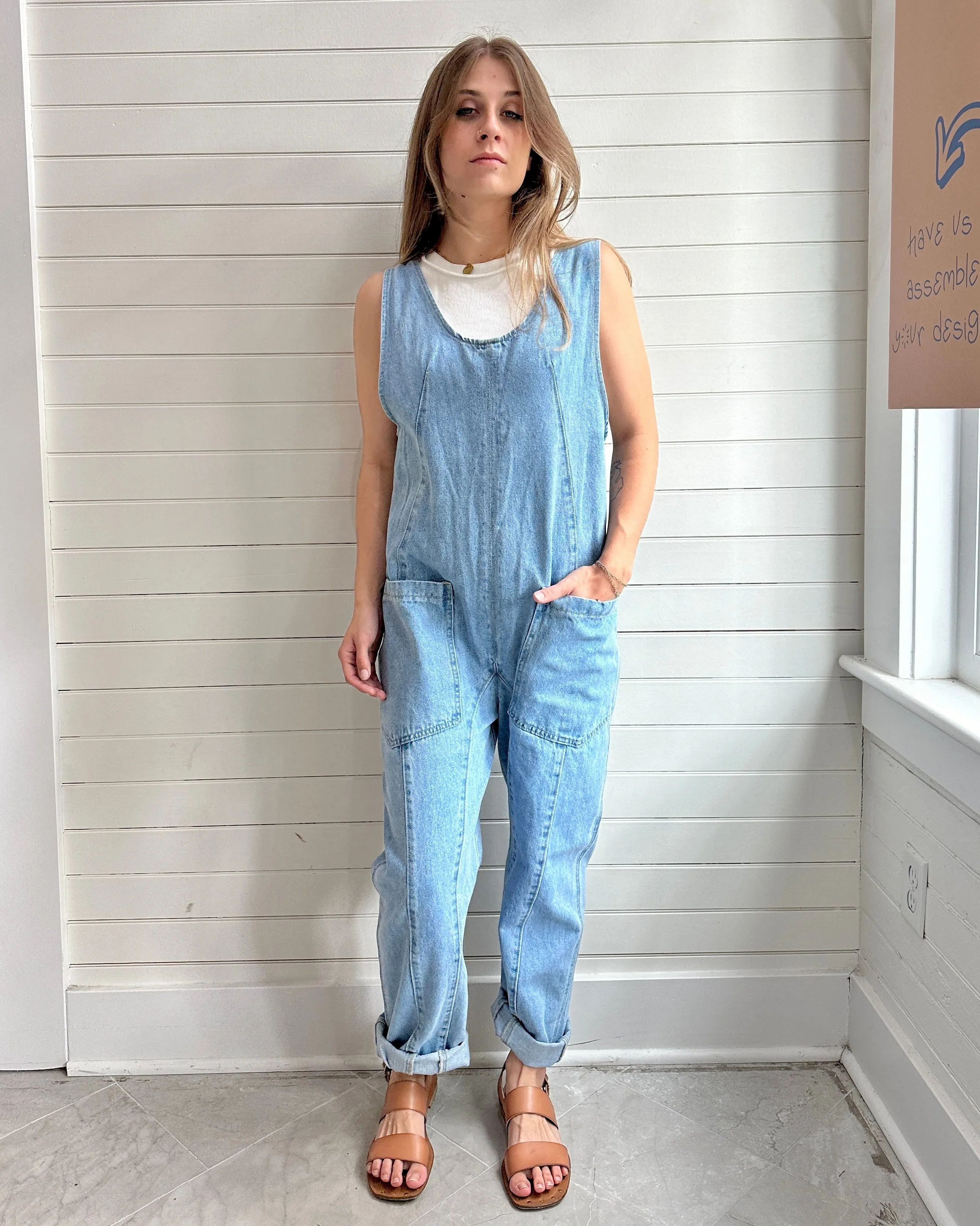 Denim Jumpsuit