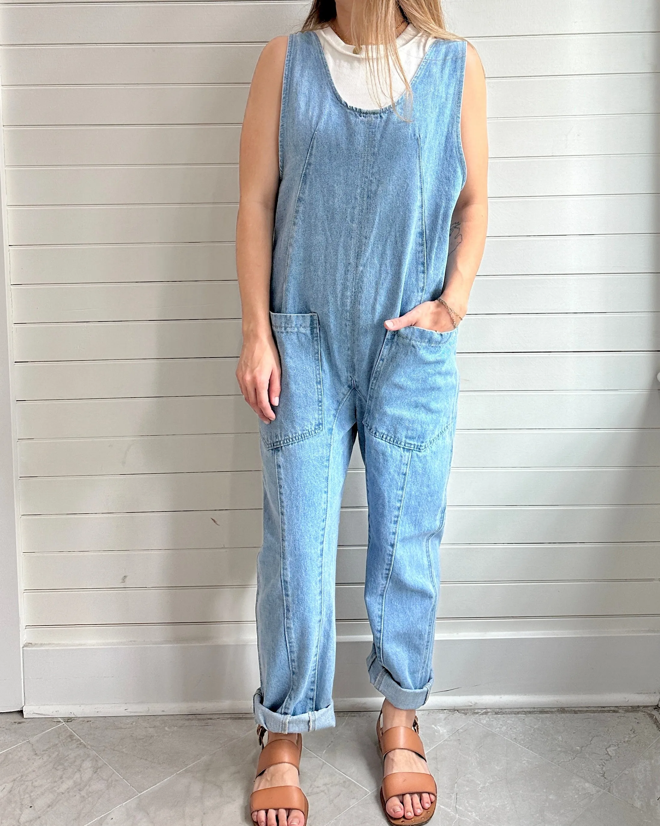 Denim Jumpsuit