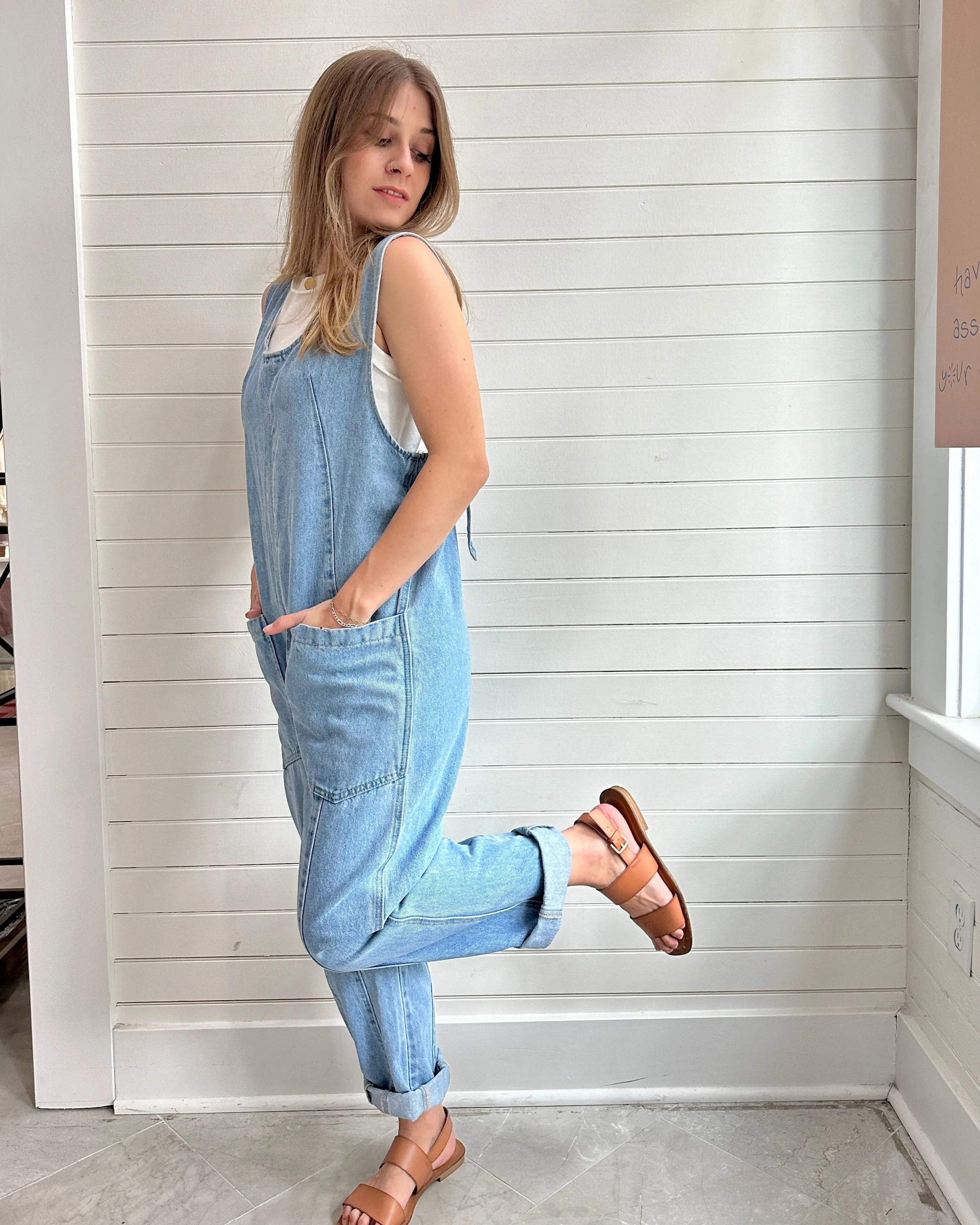 Denim Jumpsuit