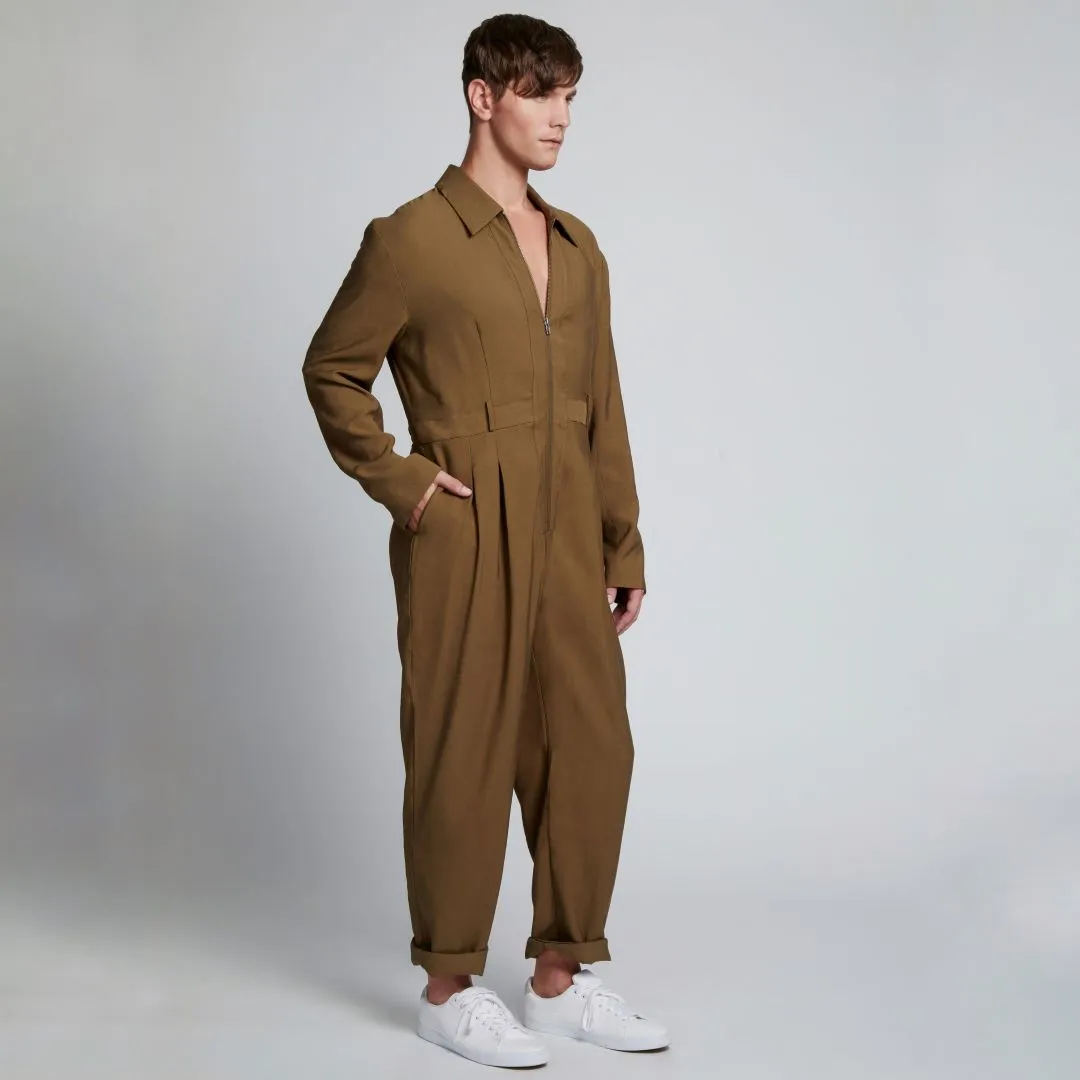 DORIAN JUMPSUIT OLIVE