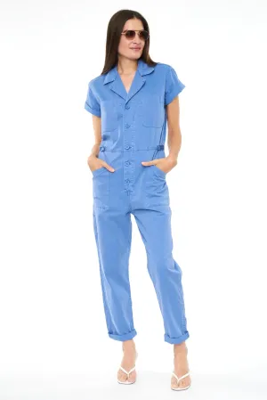 Grover Short Sleeve Field Suit ~ Ocean Blue