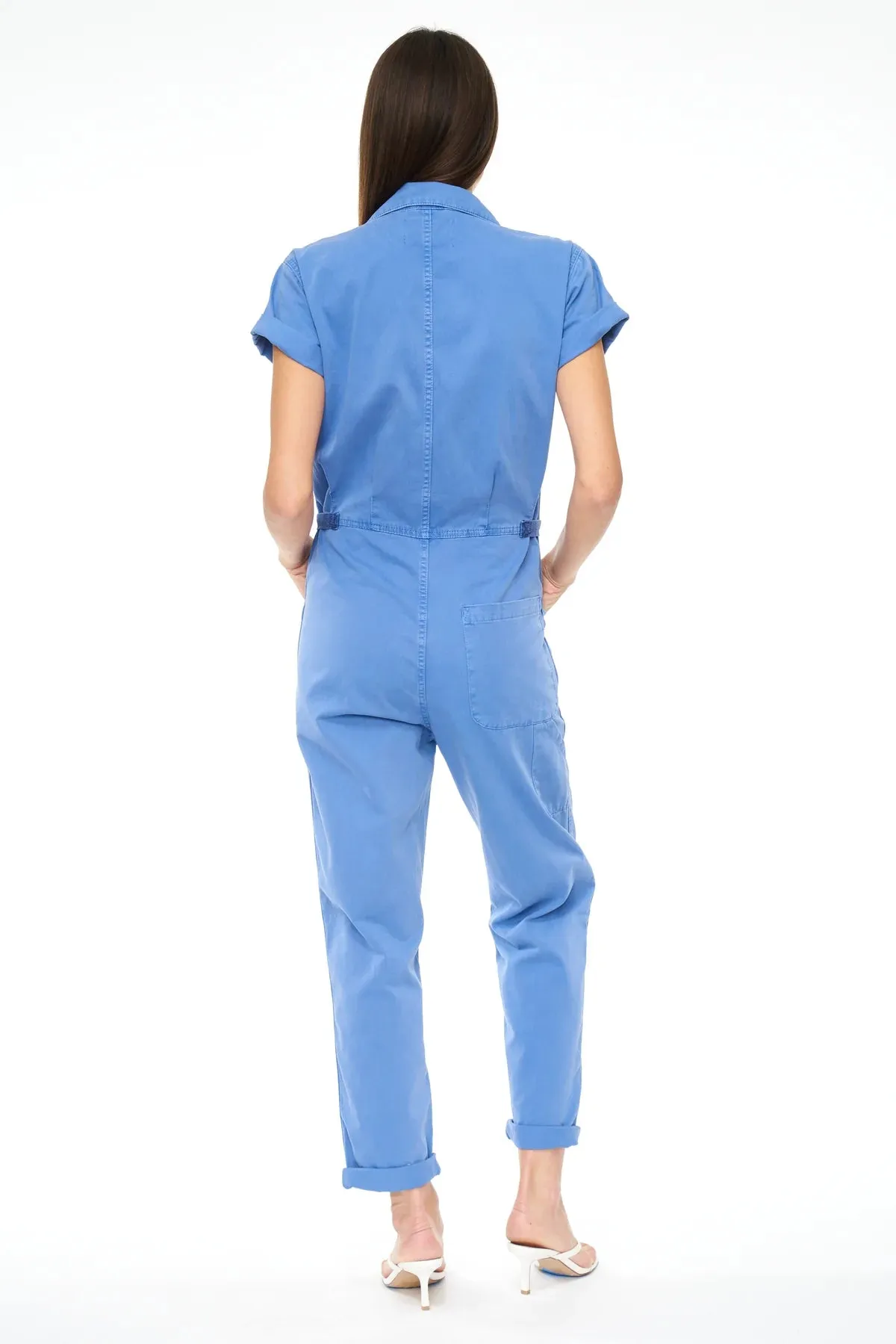 Grover Short Sleeve Field Suit ~ Ocean Blue