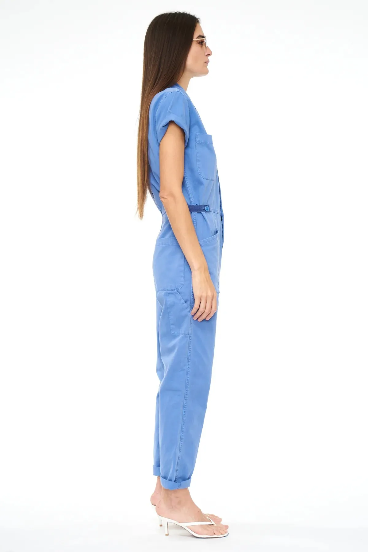 Grover Short Sleeve Field Suit ~ Ocean Blue