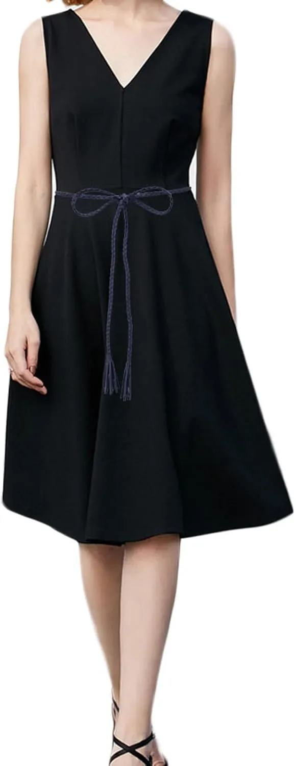 Nanxson Women's Waist Belt Woven Tassels Chain Belt Skinny Belt for Skirt Dress PDW0042