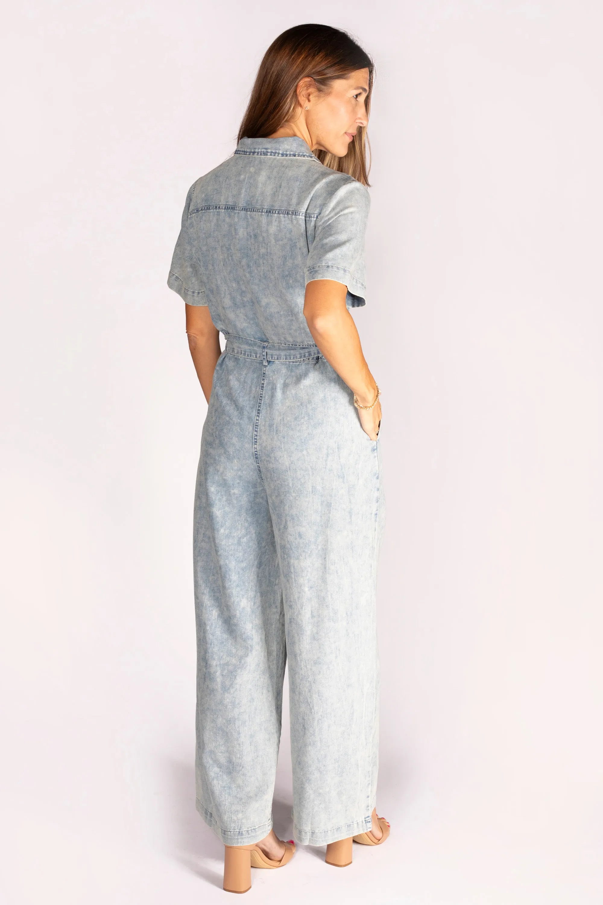 Rosie Denim Jumpsuit - FINAL SALE
