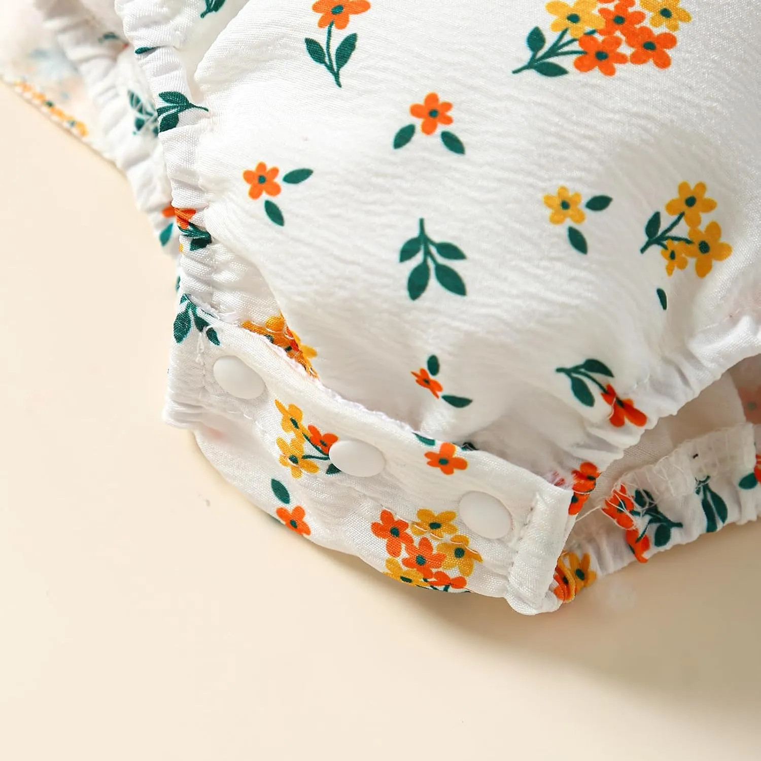 Toddler Baby Girl Summer Clothes Halter Floral Romper Dress Backless Outfits with Hat